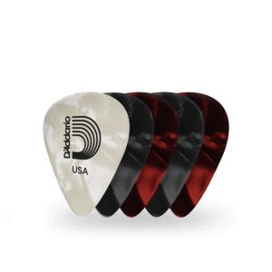 Daddario Classic Pearl Celluloid Gauge Assortment 25Pack