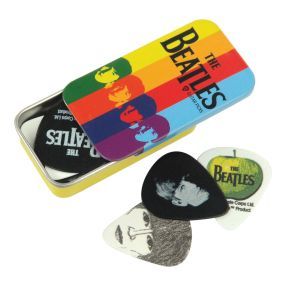 Daddario The Beatles Pick Tin - Medium Stripes