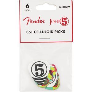 Fender John 5 351 Celluloid Picks