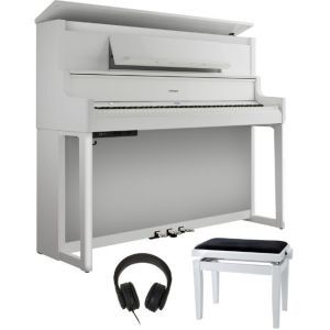 Roland LX-9 Polished White SET