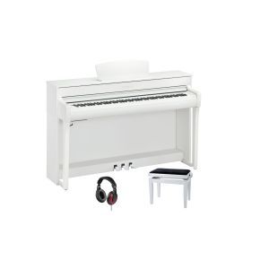 Set Pian Digital Yamaha CLP 735 White