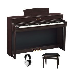 Set Pian Digital Yamaha CLP 745 Dark Rosewood