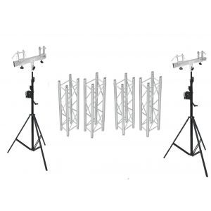 Set sativ lumini Alutruss STT-400/85 TÜV/GS 4m x 8m 290x290 mm