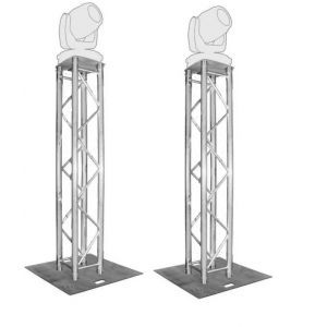Set stativ lumini 2x Alutruss truss stand 2m 290 mm