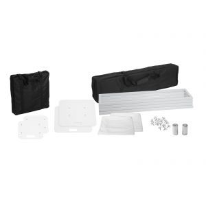 Eurolite 2x Stage Stand 100cm alb