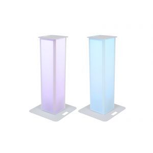 Eurolite 2x Stage Stand 100cm alb