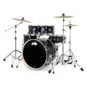 PDP MainStage Black Sparkle Kit w/ Paiste 101 PDMA2215KTBS
