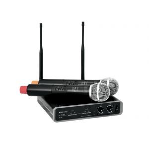 Sistem Microfon Fara Fir Omnitronic UHF 102 828.1/864.8MHz