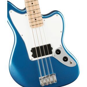 Squier Affinity Series Jaguar Bass H Maple Fingerboard White Pickguard Lake Placid Blue