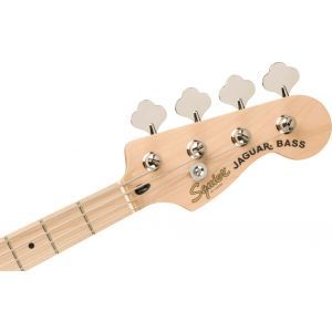 Squier Affinity Series Jaguar Bass H Maple Fingerboard White Pickguard Lake Placid Blue