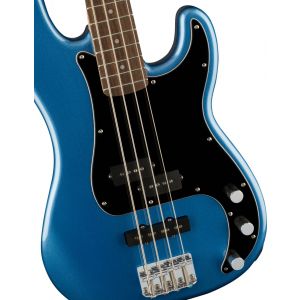 Squier Affinity Series Precision Bass PJ Laurel Fingerboard Black Pickguard Lake Placid Blue