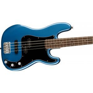 Squier Affinity Series Precision Bass PJ Laurel Fingerboard Black Pickguard Lake Placid Blue
