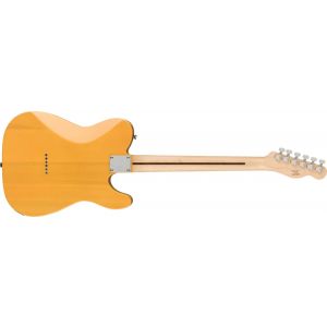 Squier Affinity Series Telecaster Left-Handed Maple Fingerboard Black Pickguard Butterscotch Blonde