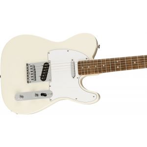 Squier Affinity Series Telecaster Laurel Fingerboard White Pickguard Olympic White