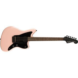 Squier Contemporary Active Jazzmaster HH Laurel Fingerboard Black Pickguard Shell Pink Pearl