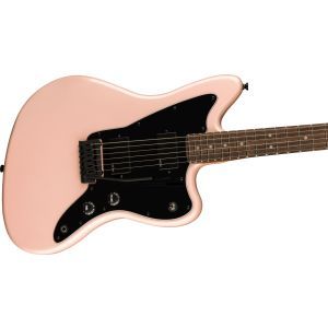 Squier Contemporary Active Jazzmaster HH Laurel Fingerboard Black Pickguard Shell Pink Pearl