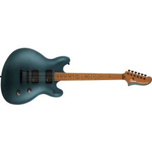 Squier Contemporary Active Starcaster Roasted Maple Fingerboard Gunmetal Metallic