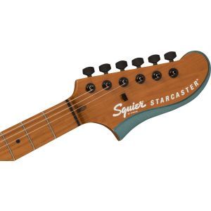 Squier Contemporary Active Starcaster Roasted Maple Fingerboard Gunmetal Metallic