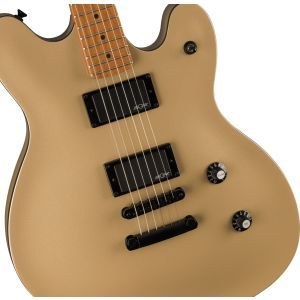 Squier Contemporary Active Starcaster Roasted Maple Fingerboard Shoreline Gold