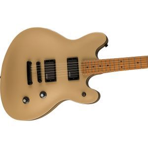 Squier Contemporary Active Starcaster Roasted Maple Fingerboard Shoreline Gold