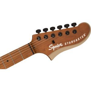 Squier Contemporary Active Starcaster Roasted Maple Fingerboard Shoreline Gold