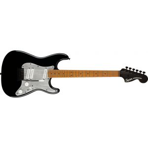 Squier Contemporary Stratocaster Special Roasted Maple Fingerboard Silver Anodized Pickguard Black