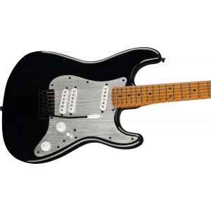 Squier Contemporary Stratocaster Special Roasted Maple Fingerboard Silver Anodized Pickguard Black