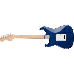 Squier Affinity Series Stratocaster QMT Sapphire Blue Transparent
