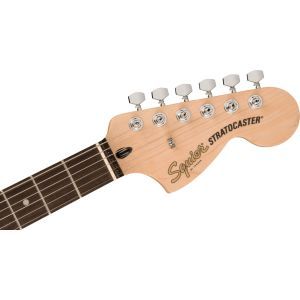 Squier Affinity Series Stratocaster QMT Sapphire Blue Transparent