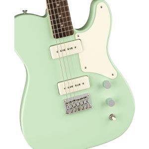 Squier Paranormal Baritone Cabronita Telecaster Laurel Fingerboard Parchment Pickguard Surf Green