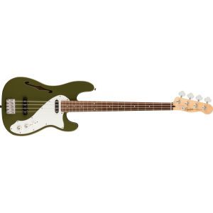 Squier Paranormal Precision Bass Thinline SJ LRL Olive Squier Paranormal Precision Bass Thinline SJ LRL Olive