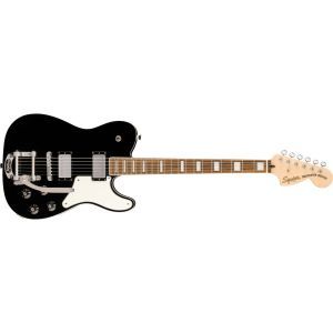 Squier Paranormal Troublemaker Telecaster LRL Deluxe Bigsby Black Squier Paranormal Troublemaker Telecaster LRL Deluxe Bigsby Black