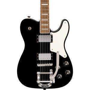 Squier Paranormal Troublemaker Telecaster LRL Deluxe Bigsby Black