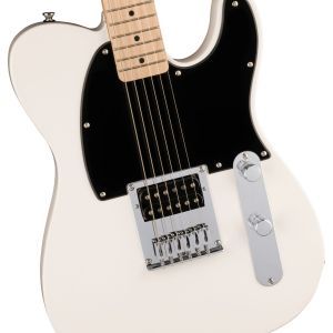 Squier Sonic Esquire H Maple Fingerboard Black Pickguard Arctic White