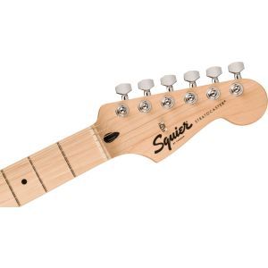 Squier Sonic Stratocaster HT H Maple Fingerboard White Pickguard Flash Pink
