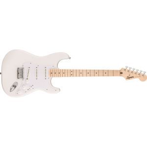 Squier Sonic Stratocaster HT Maple Fingerboard White Pickguard Arctic White