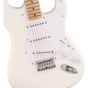 Squier Sonic Stratocaster HT Maple Fingerboard White Pickguard Arctic White