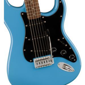 Squier Sonic Stratocaster Laurel Fingerboard Black Pickguard California Blue