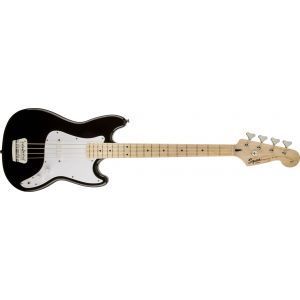 Squier Bronco Bass Maple Fingerboard White Pickguard Black
