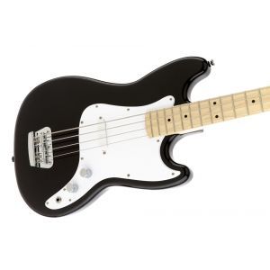 Squier Bronco Bass Maple Fingerboard White Pickguard Black