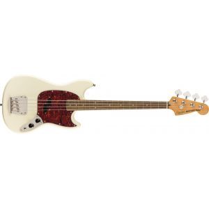 Squier Classic Vibe 60s Mustang Bass Laurel Fingerboard Olympic White