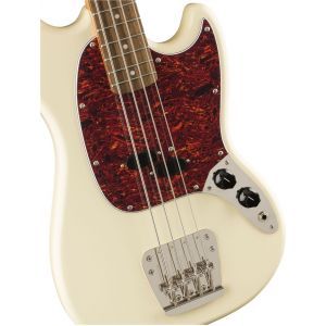Squier Classic Vibe 60s Mustang Bass Laurel Fingerboard Olympic White