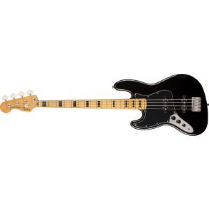 Squier Classic Vibe 70s Jazz Bass Left-Handed Maple Fingerboard Black