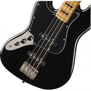 Squier Classic Vibe 70s Jazz Bass Left-Handed Maple Fingerboard Black