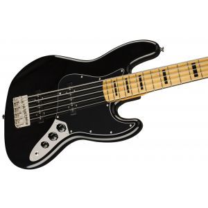 Squier Classic Vibe 70s Jazz Bass V Maple Fingerboard Black