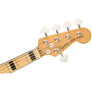 Squier Classic Vibe 70s Jazz Bass V Maple Fingerboard Black