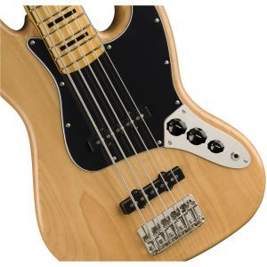 Squier Classic Vibe 70s Jazz Bass V Maple Fingerboard Natural