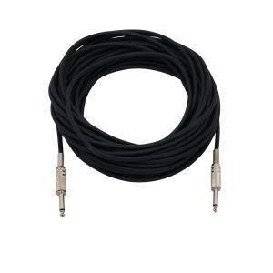 Cablu Omnitronic Jack cable 6.3 mono 15m negru