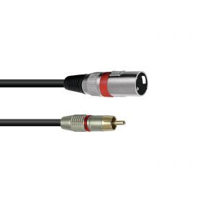 Cablu Omnitronic RCA/XLR 5m