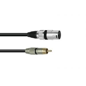 Cablu Omnitronic RCA/XLR 6m